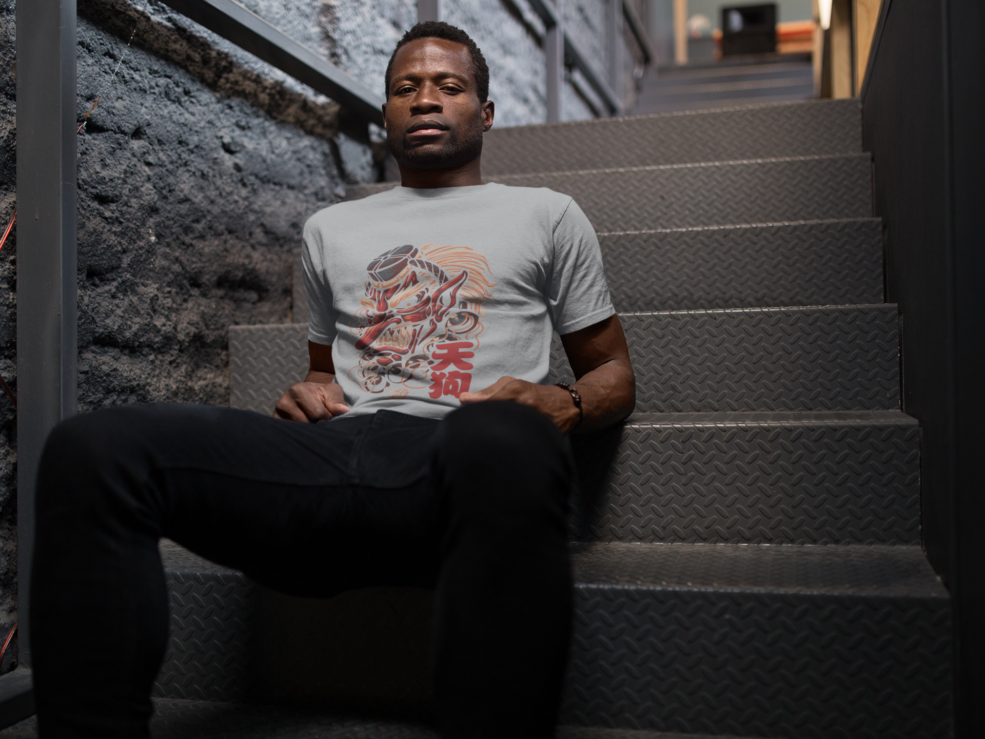 Tengu Warrior T-Shirt: Embrace the Spirit of the Forest