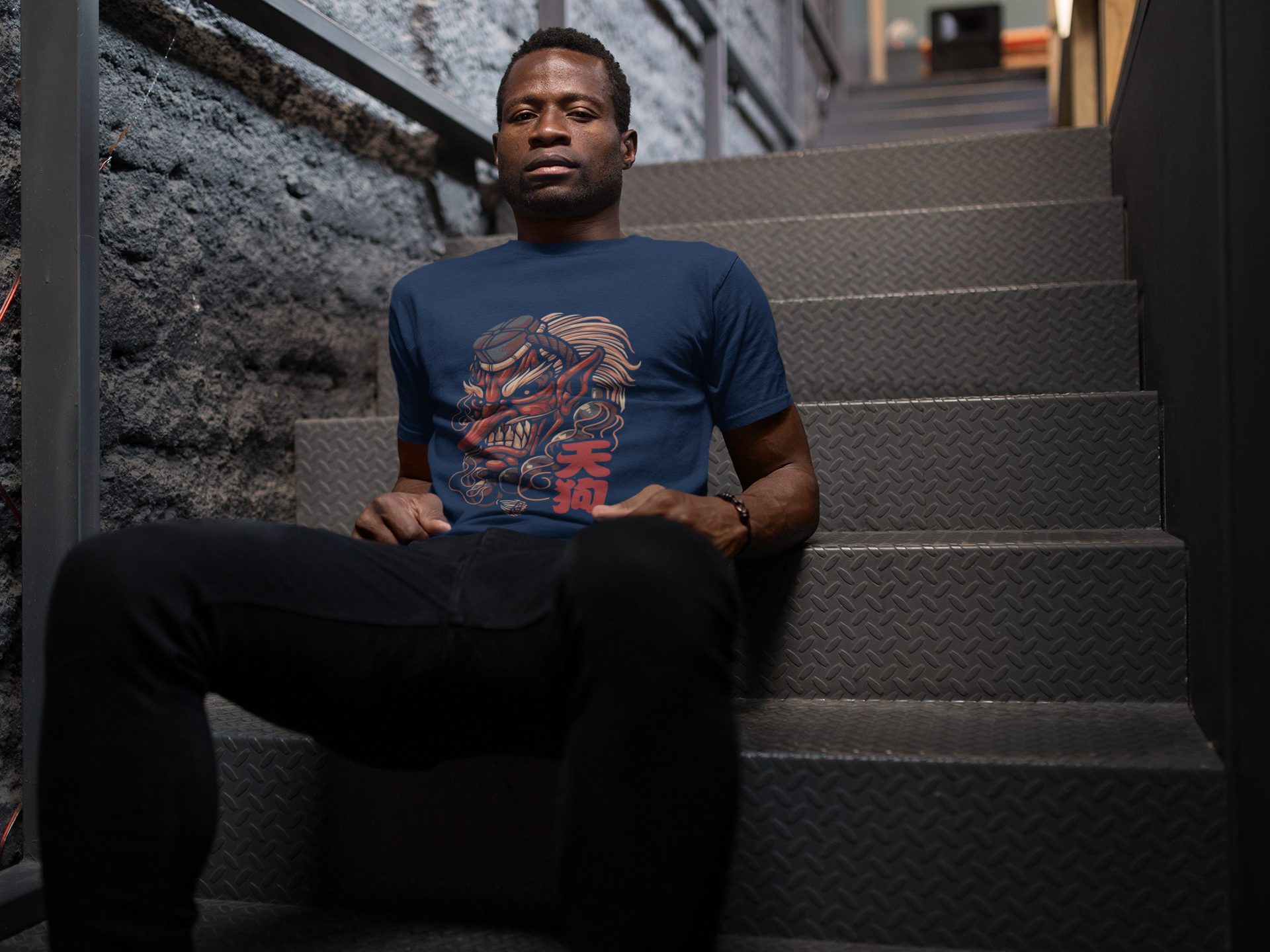 Tengu Warrior T-Shirt: Embrace the Spirit of the Forest