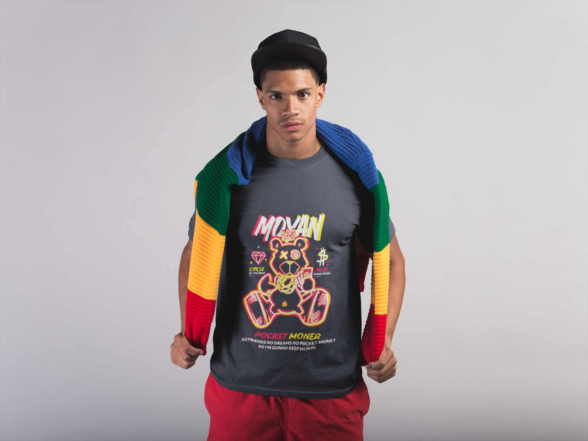 Pocket Moner T-shirt