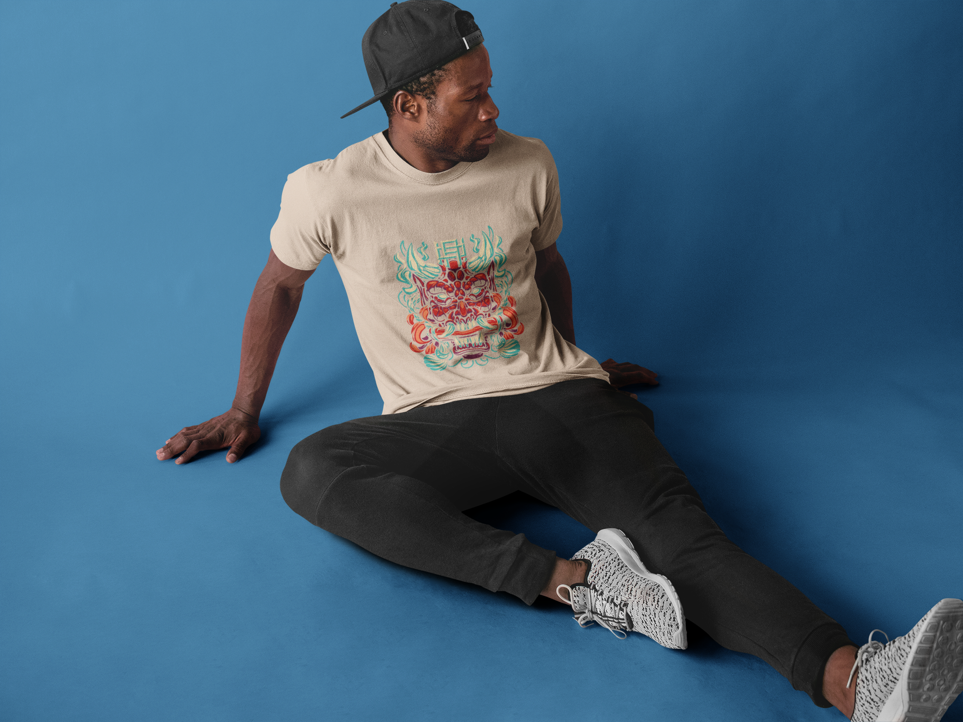 Oni Mask T-Shirt: Unleash the Demon Within