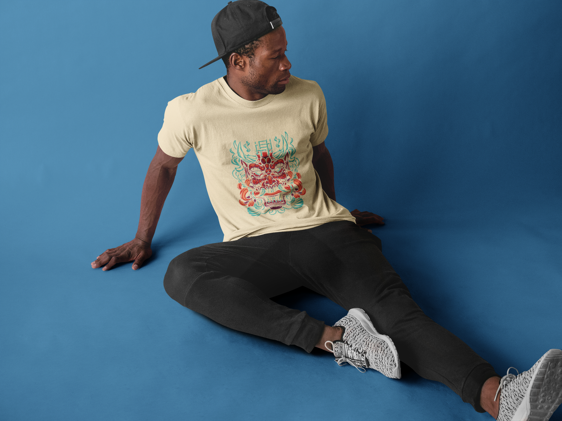 Oni Mask T-Shirt: Unleash the Demon Within