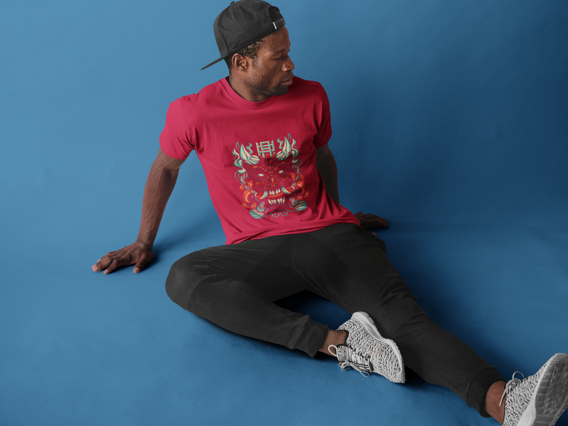 Oni Mask T-Shirt: Unleash the Demon Within