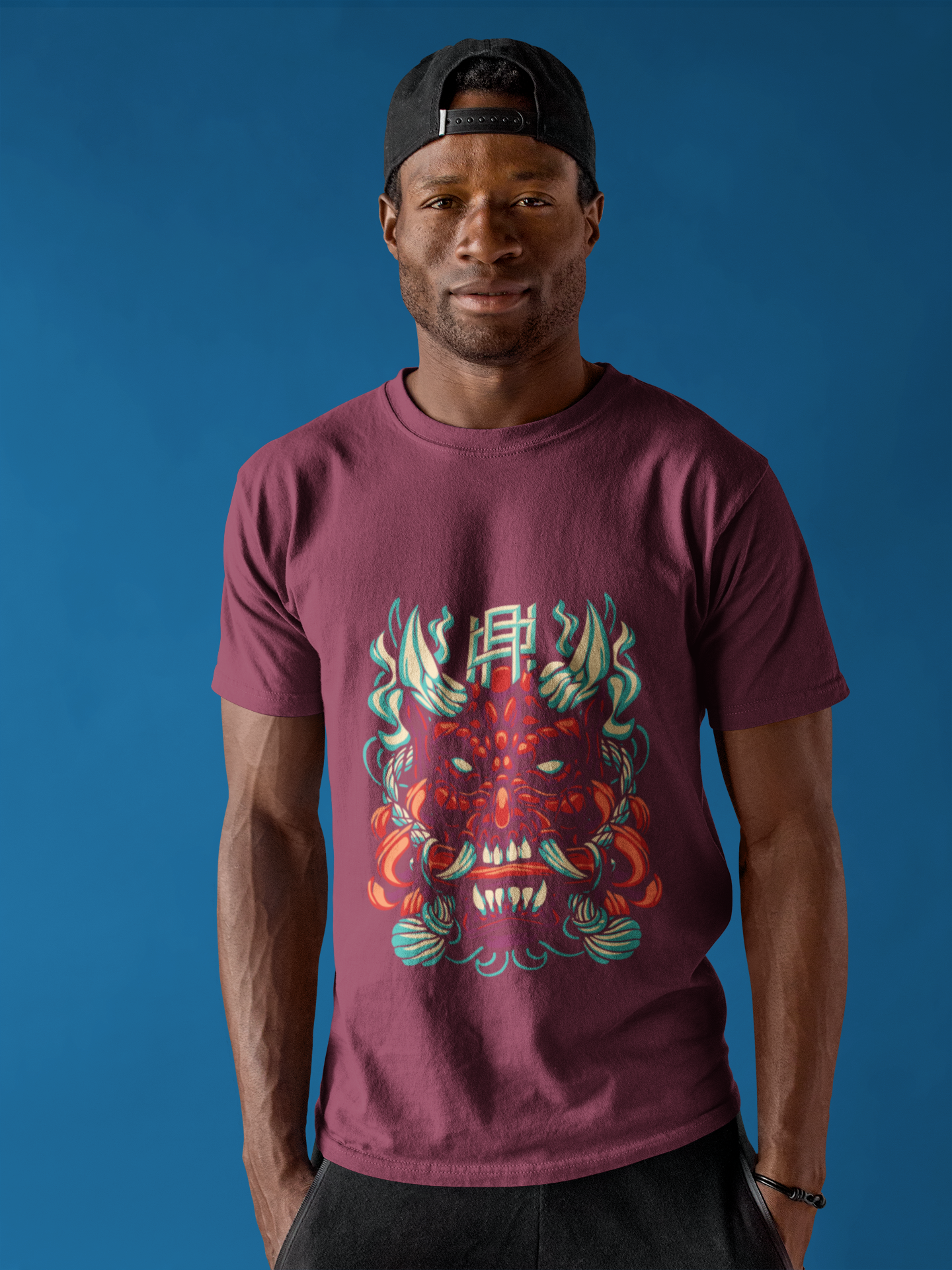 Oni Mask T-Shirt: Unleash the Demon Within