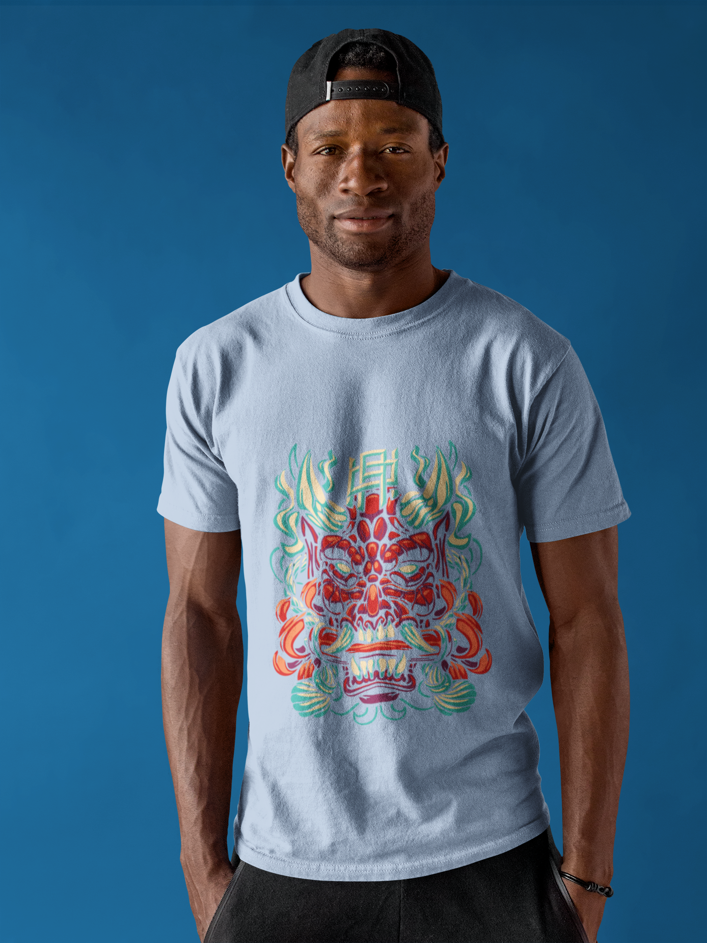 Oni Mask T-Shirt: Unleash the Demon Within