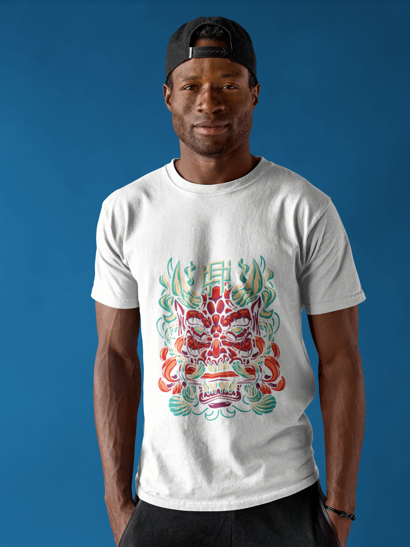 Oni Mask T-Shirt: Unleash the Demon Within