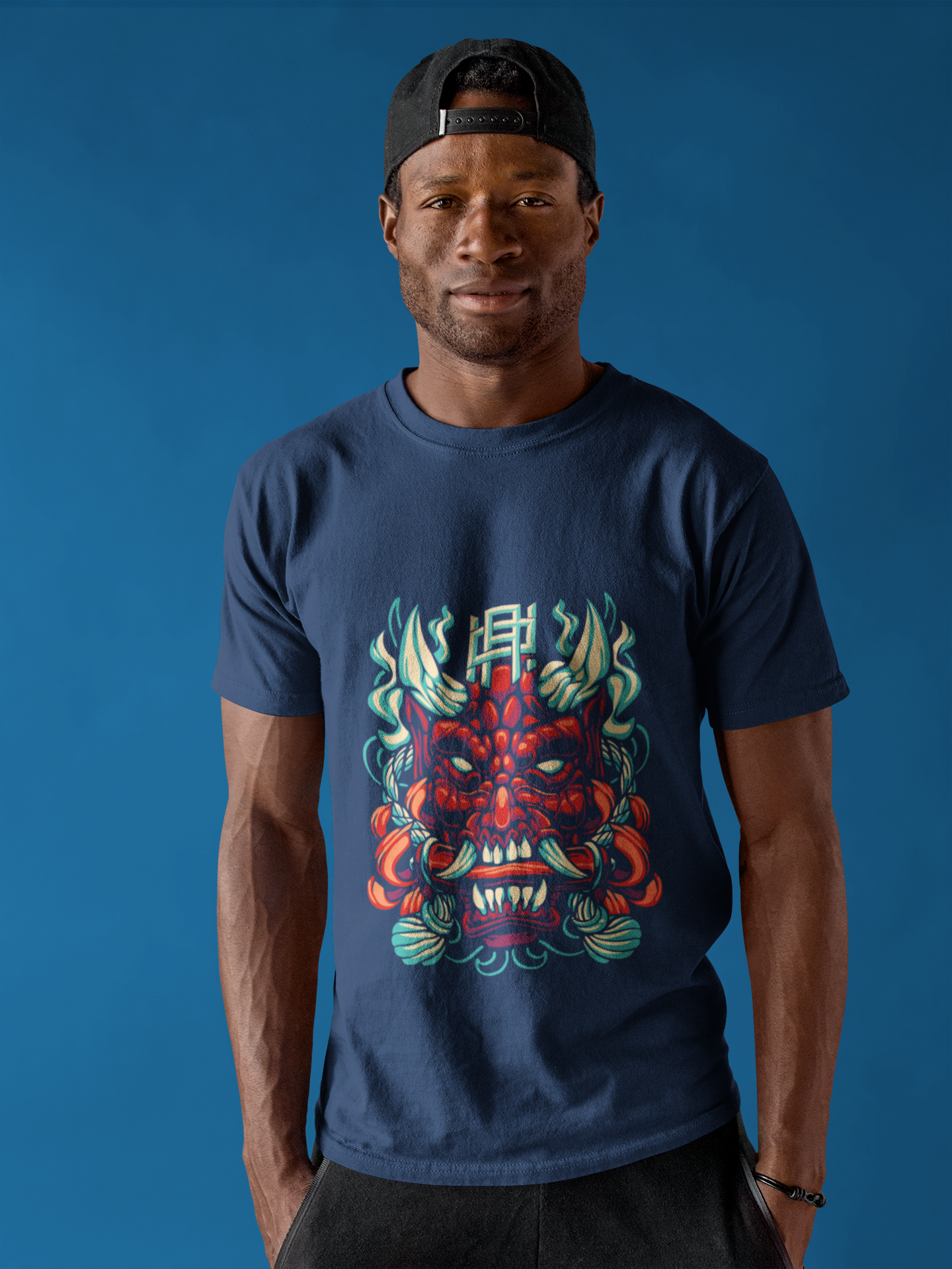 Oni Mask T-Shirt: Unleash the Demon Within