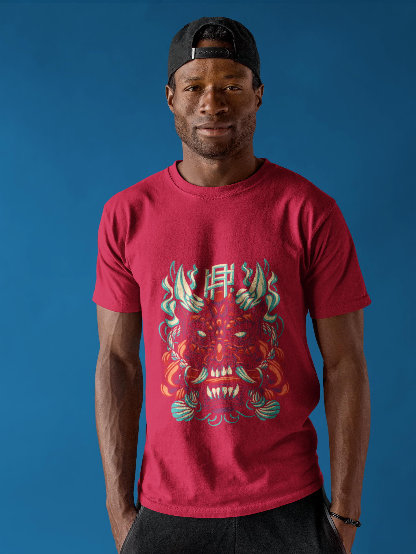 Oni Mask T-Shirt: Unleash the Demon Within