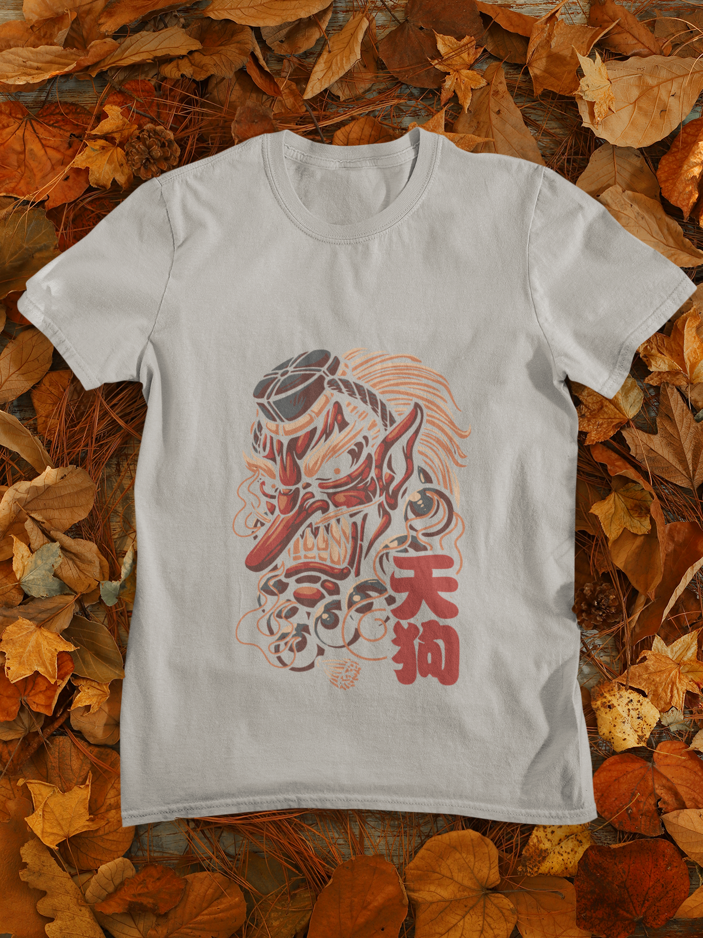 Tengu Warrior T-Shirt: Embrace the Spirit of the Forest