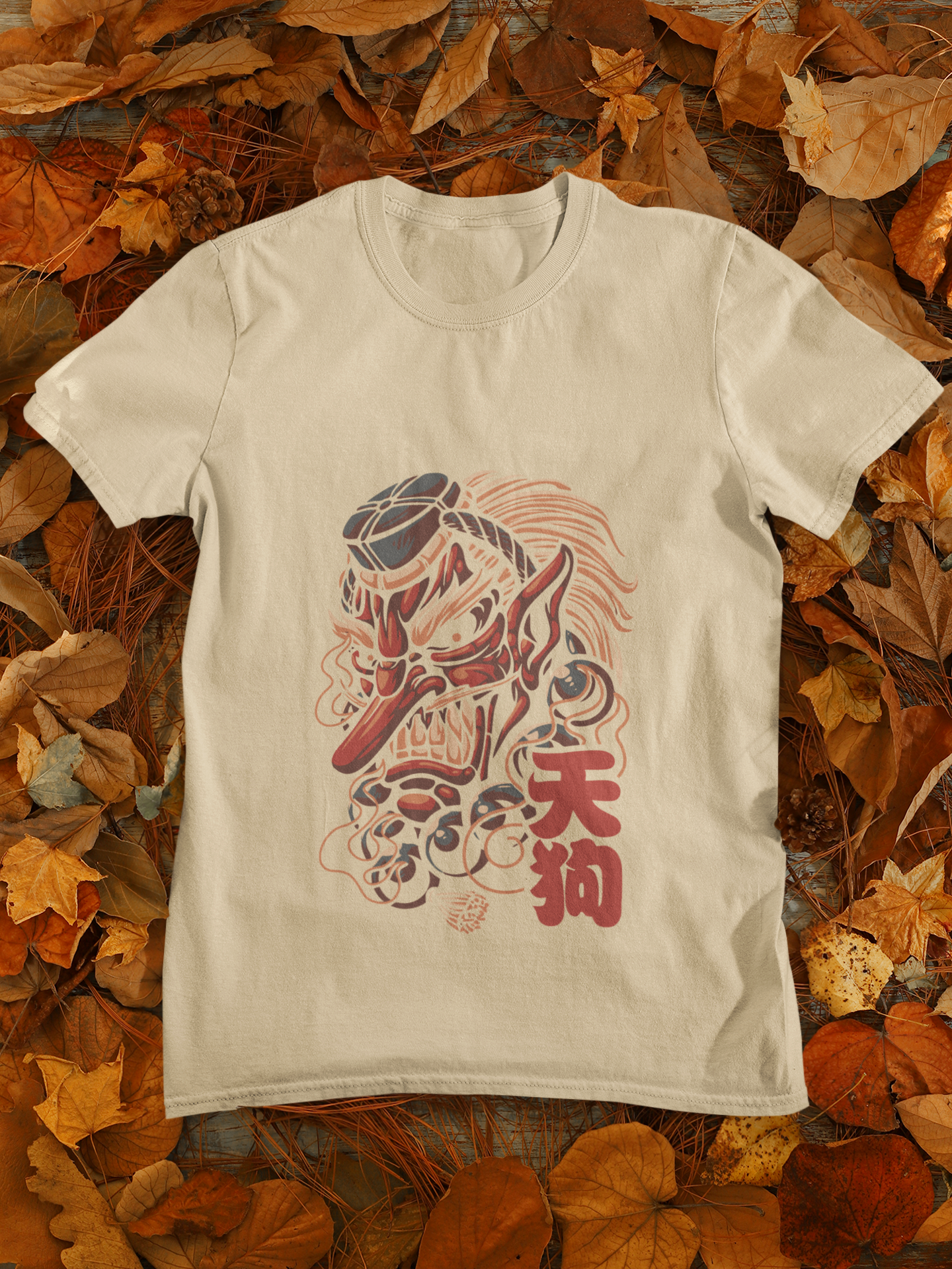 Tengu Warrior T-Shirt: Embrace the Spirit of the Forest