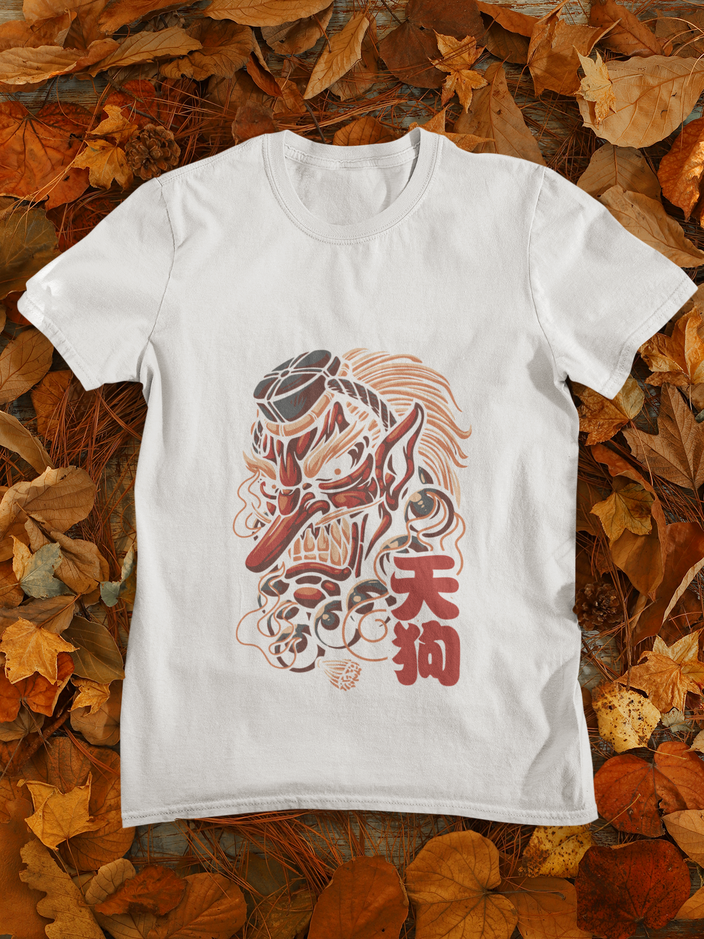 Tengu Warrior T-Shirt: Embrace the Spirit of the Forest