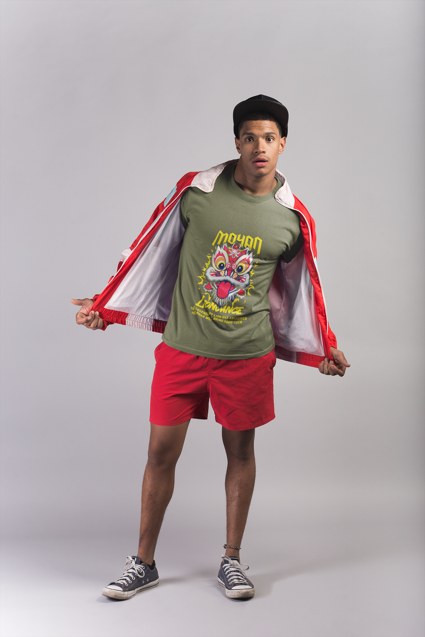 Lion Dance T-Shirt: Embrace the Festive Spirit